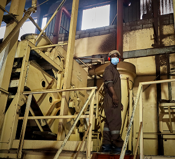 Oluji industrial cocoa processing machine